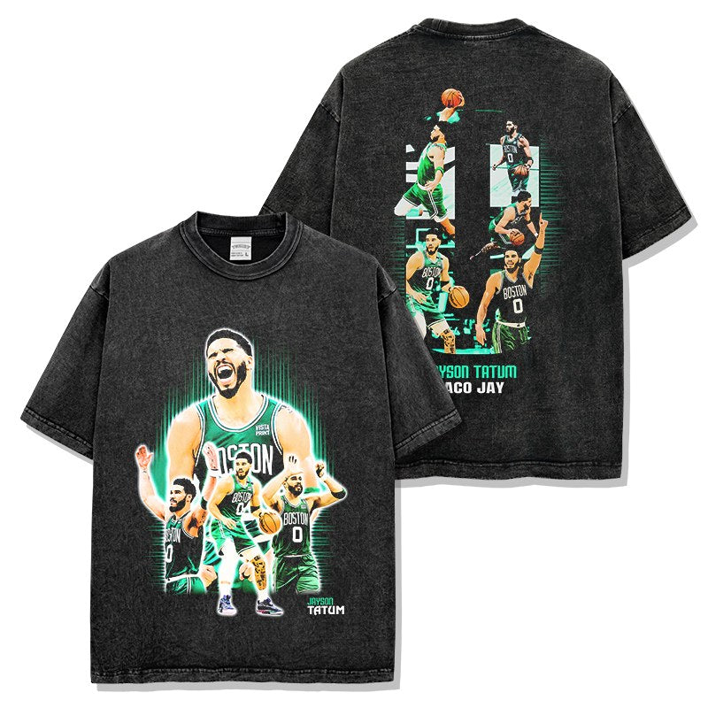 JAYSON TATUM VINTAGE TEE · DYNASTY
