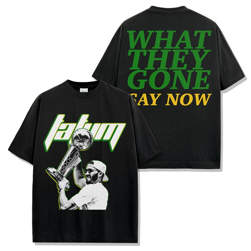 JAYSON TATUM VINTAGE TEE · FADEAWAY