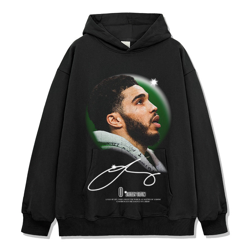 JAYSON TATUM VINTAGE HOODIE · HARDWOOD