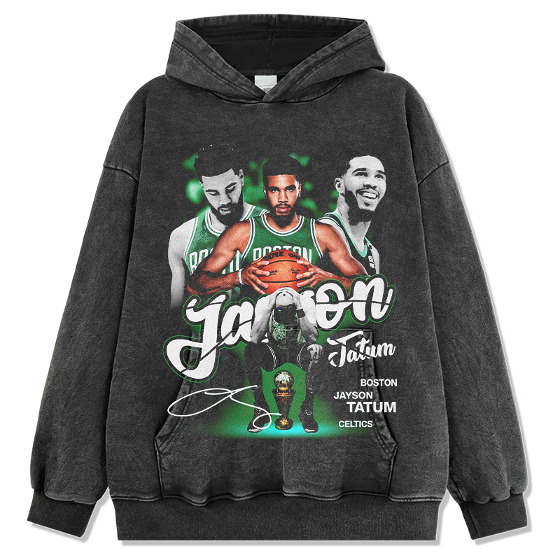 JAYSON TATUM VINTAGE HOODIE · ALLEY OOP
