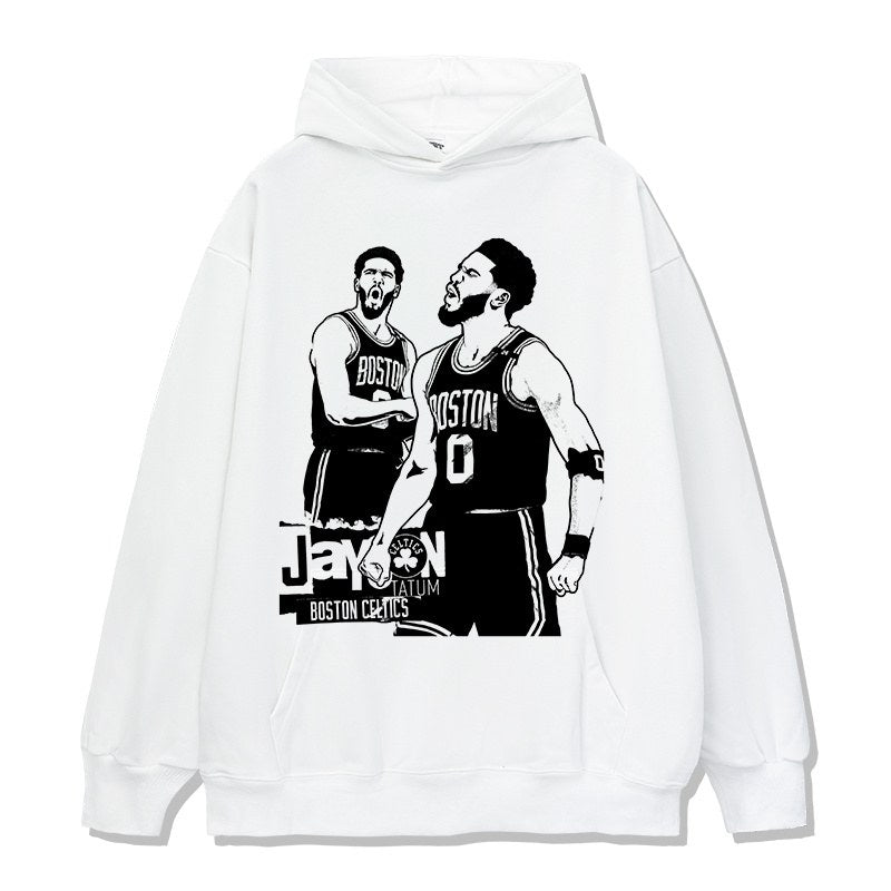 JAYSON TATUM VINTAGE HOODIE · TRIPLE DOUBLE