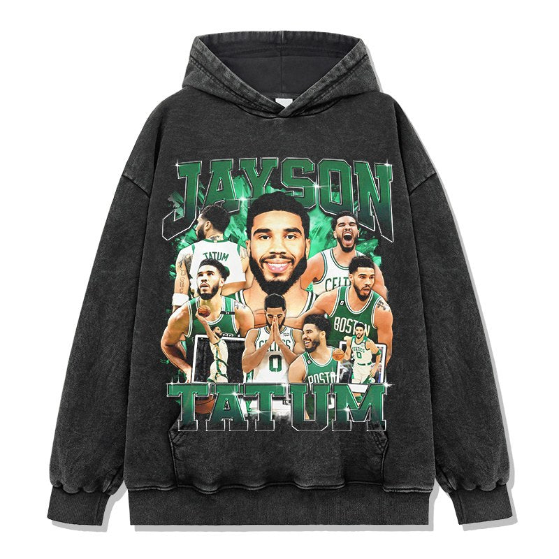 JAYSON TATUM VINTAGE HOODIE · AND ONE