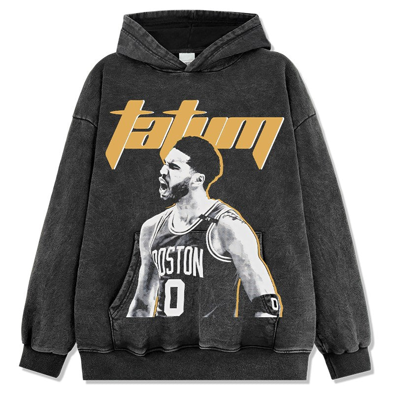 JAYSON TATUM VINTAGE HOODIE · SLAM DUNK