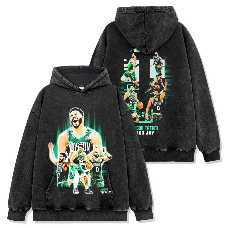 JAYSON TATUM VINTAGE HOODIE · DYNASTY