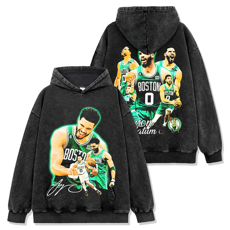 JAYSON TATUM VINTAGE HOODIE · HALL OF FAME