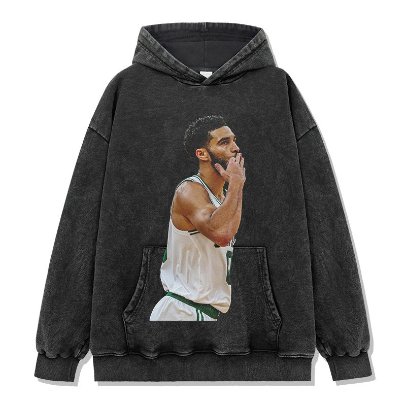JAYSON TATUM VINTAGE HOODIE · CLUTCH