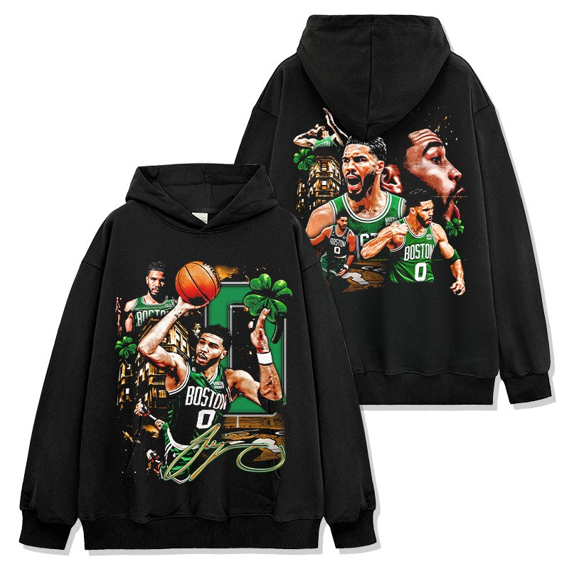 JAYSON TATUM VINTAGE HOODIE · ICON