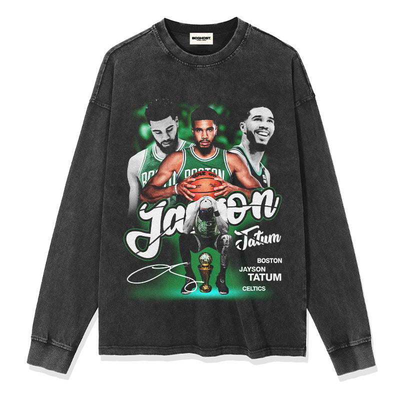 JAYSON TATUM LONG SLEEVE · ALLEY OOP