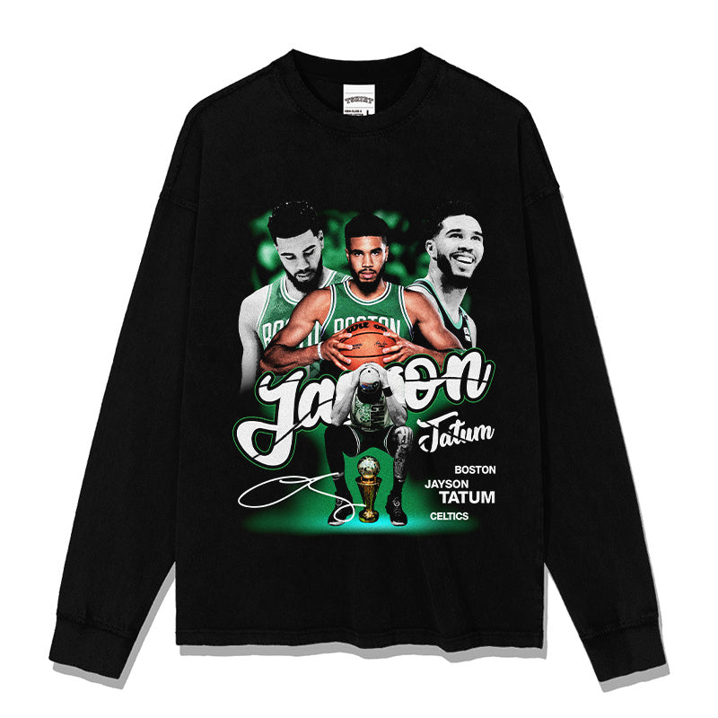 JAYSON TATUM LONG SLEEVE · ALLEY OOP