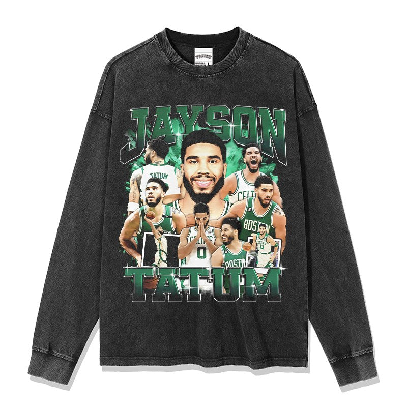 JAYSON TATUM LONG SLEEVE · AND ONE