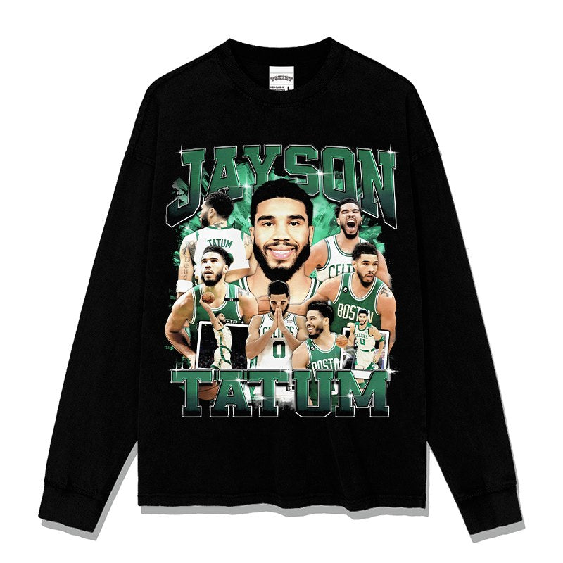 JAYSON TATUM LONG SLEEVE · AND ONE