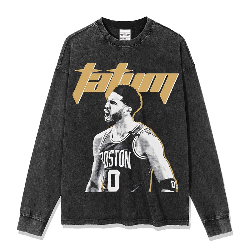 JAYSON TATUM LONG SLEEVE · SLAM DUNK