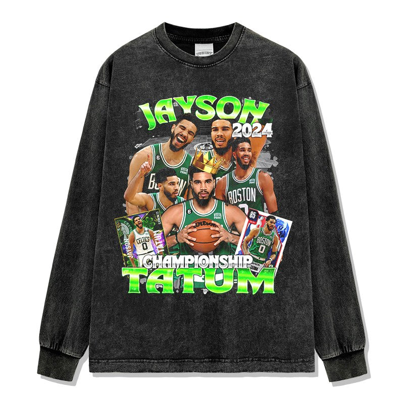 JAYSON TATUM LONG SLEEVE · CROSSOVER