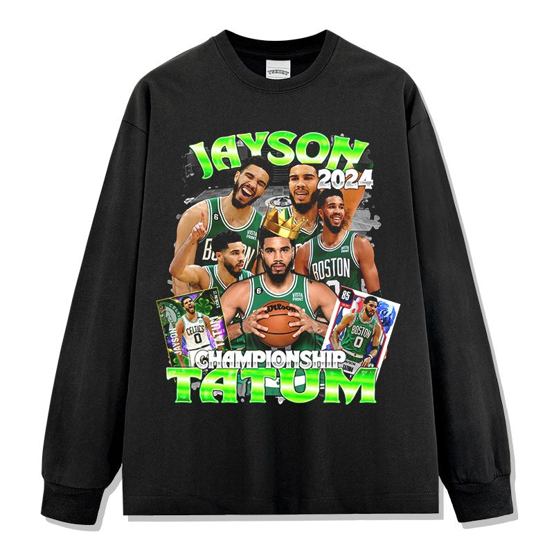 JAYSON TATUM LONG SLEEVE · CROSSOVER