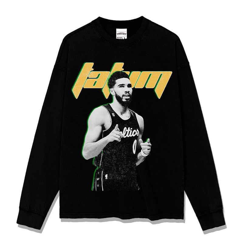 JAYSON TATUM LONG SLEEVE · BUZZER BEATER