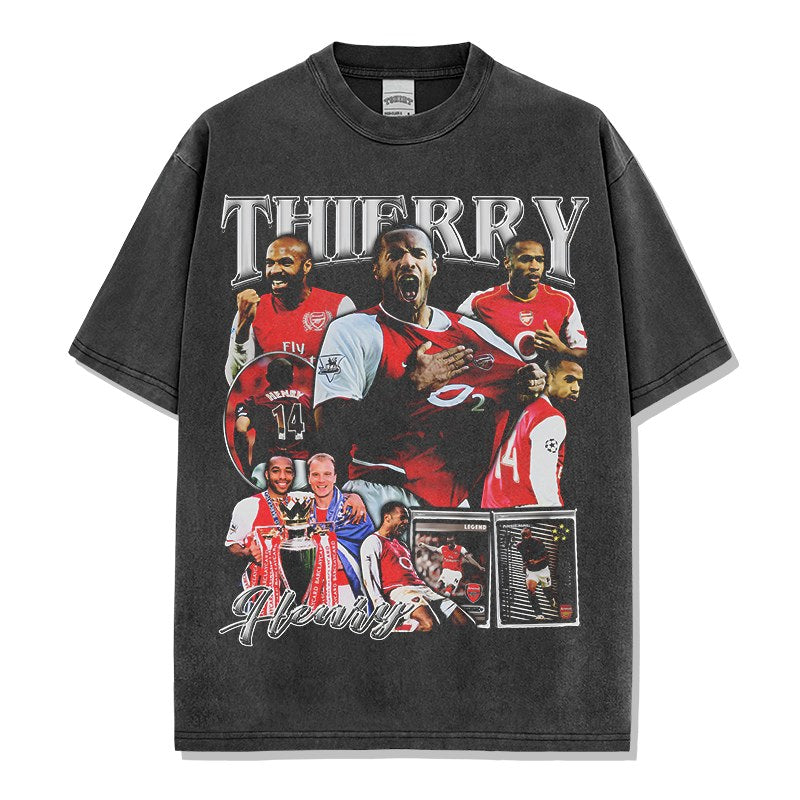 THIERRY HENRY VINTAGE TEE · NIGHT GAME