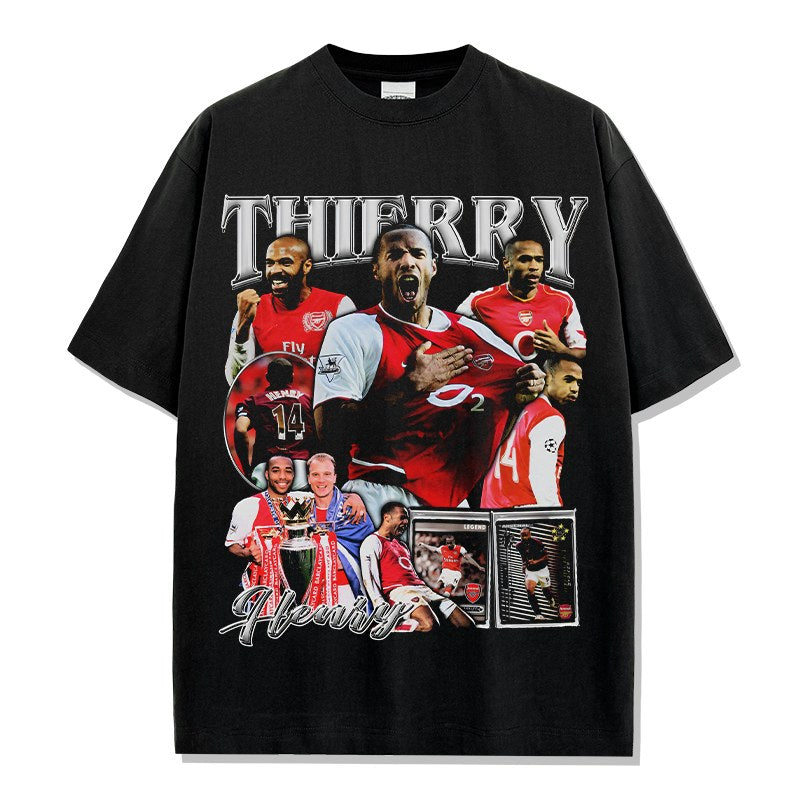 THIERRY HENRY VINTAGE TEE · NIGHT GAME