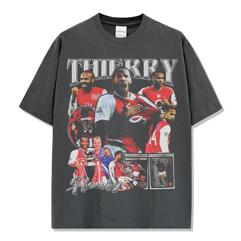 THIERRY HENRY VINTAGE TEE · NIGHT GAME
