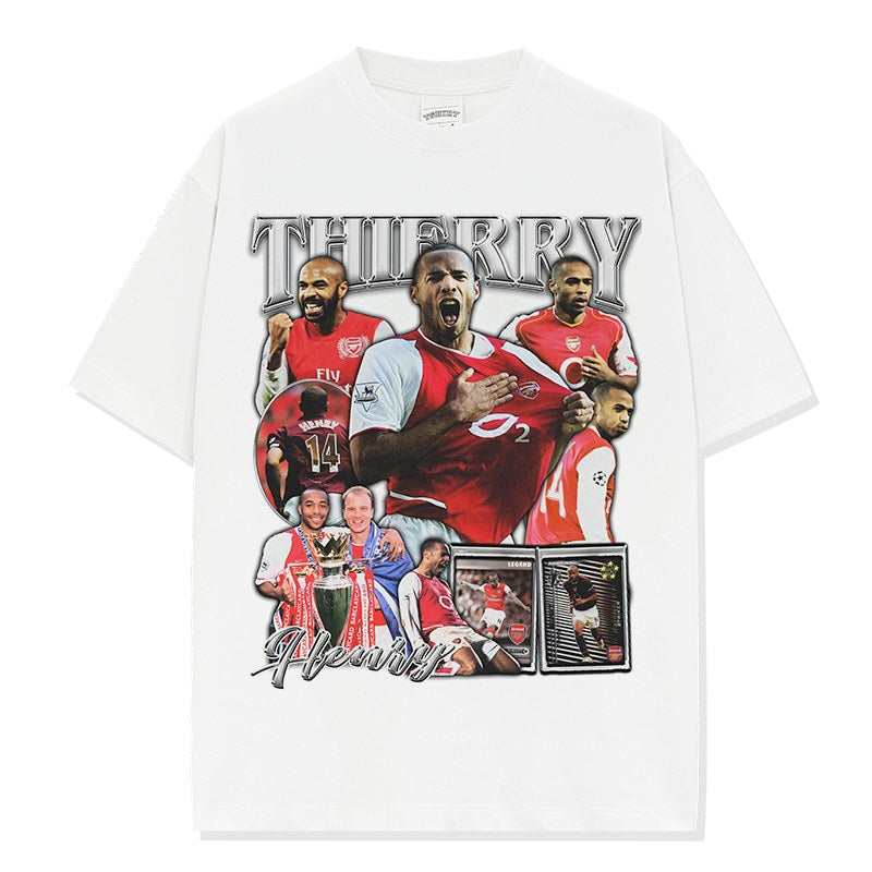 THIERRY HENRY VINTAGE TEE · NIGHT GAME
