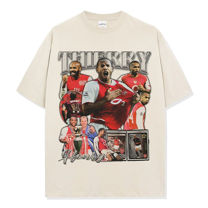 THIERRY HENRY VINTAGE TEE · NIGHT GAME
