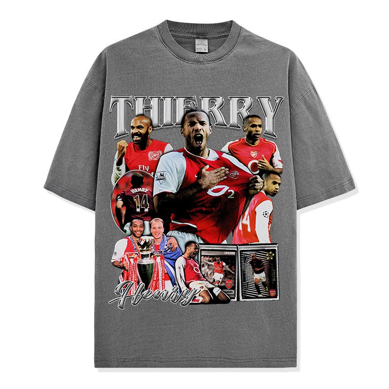 THIERRY HENRY VINTAGE TEE · NIGHT GAME