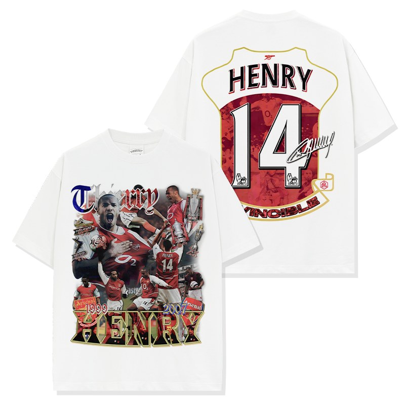 THIERRY HENRY VINTAGE TEE · GOLDEN BOOT