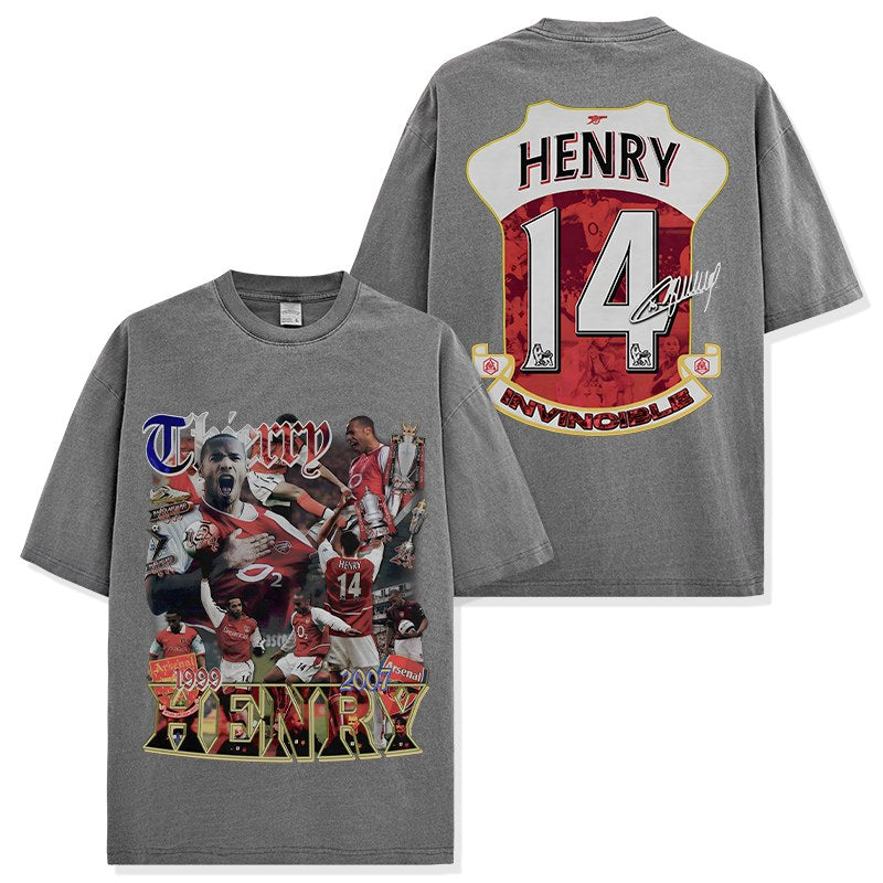 THIERRY HENRY VINTAGE TEE · GOLDEN BOOT