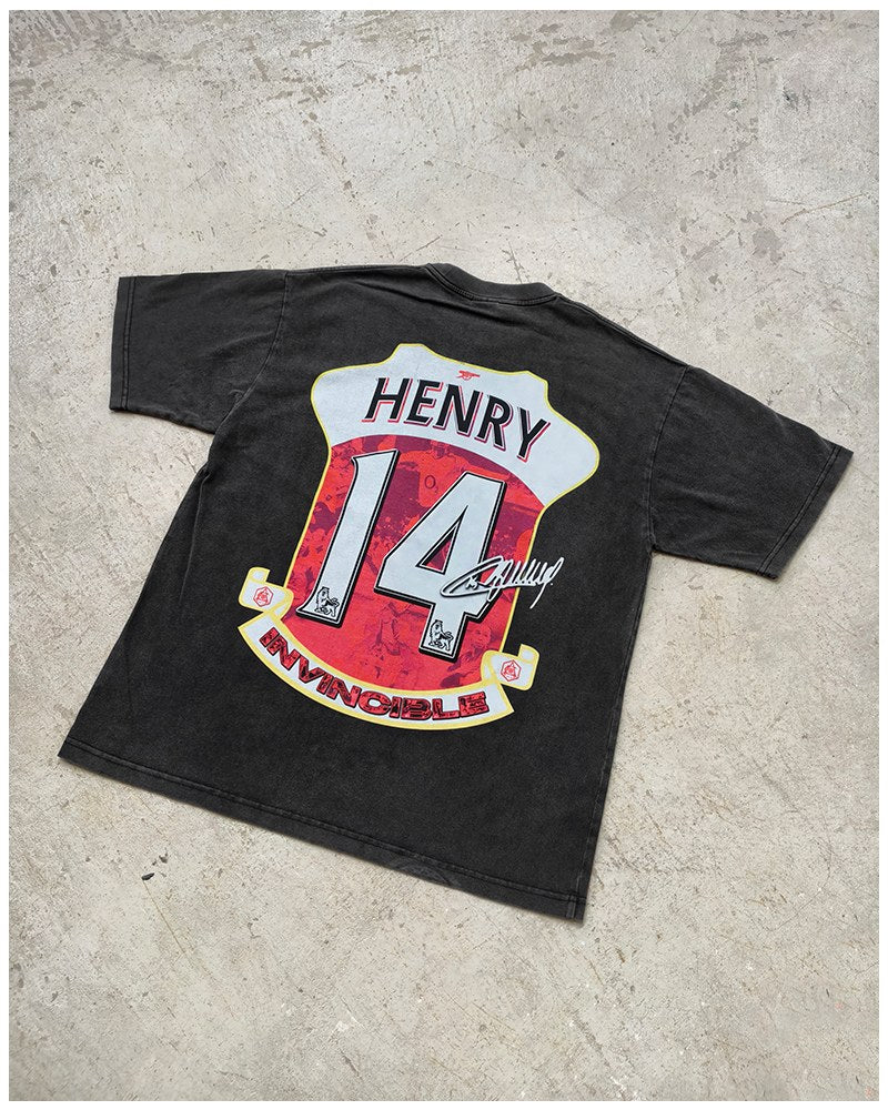 THIERRY HENRY VINTAGE TEE · GOLDEN BOOT