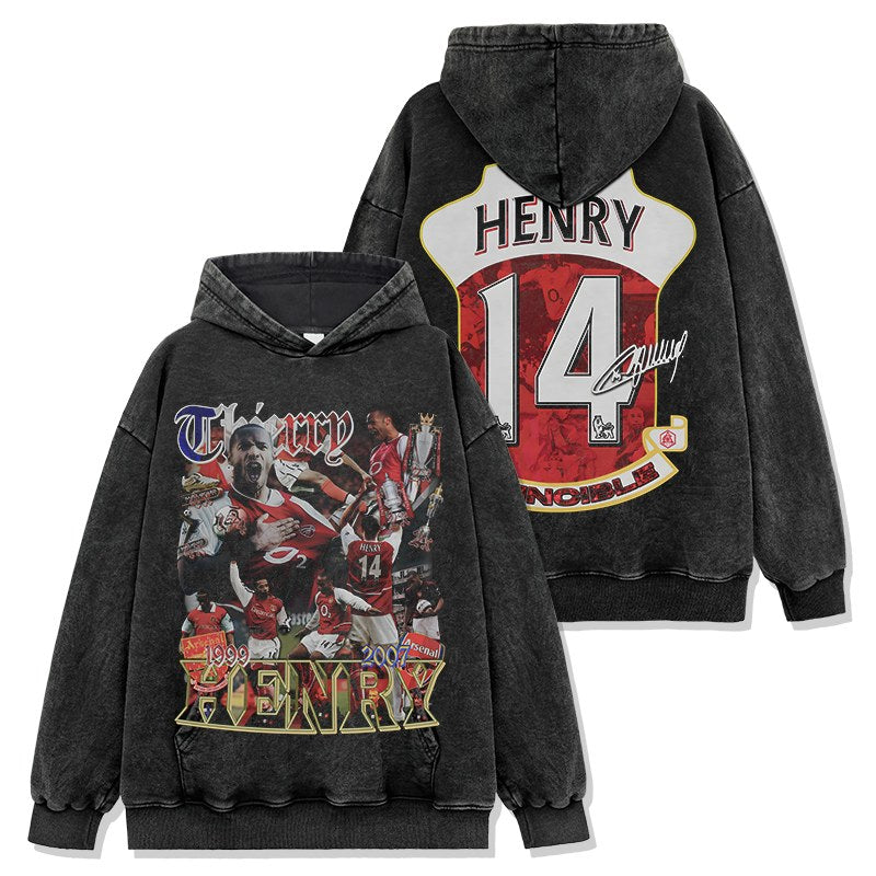 THIERRY HENRY VINTAGE HOODIE · GOLDEN BOOT