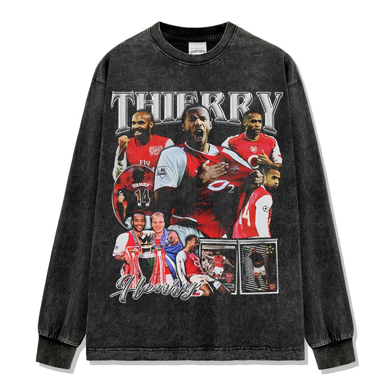 THIERRY HENRY LONG SLEEVE · NIGHT GAME