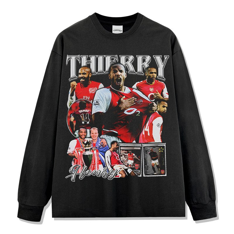 THIERRY HENRY LONG SLEEVE · NIGHT GAME