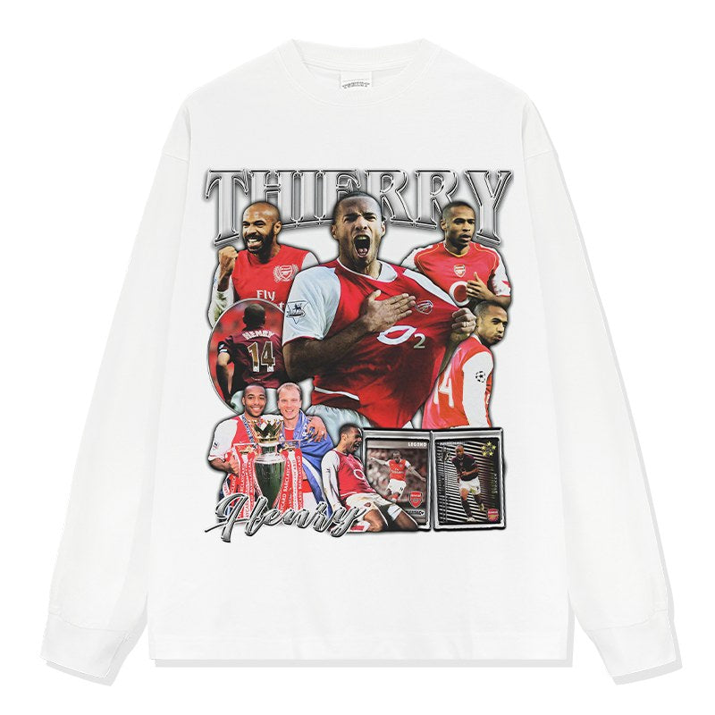 THIERRY HENRY LONG SLEEVE · NIGHT GAME
