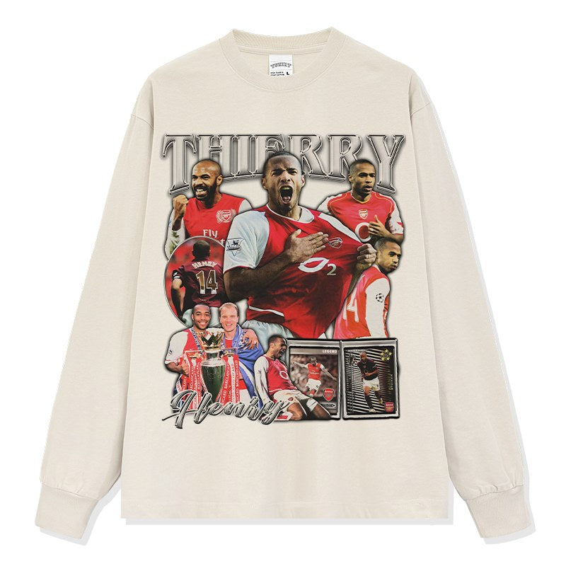 THIERRY HENRY LONG SLEEVE · NIGHT GAME