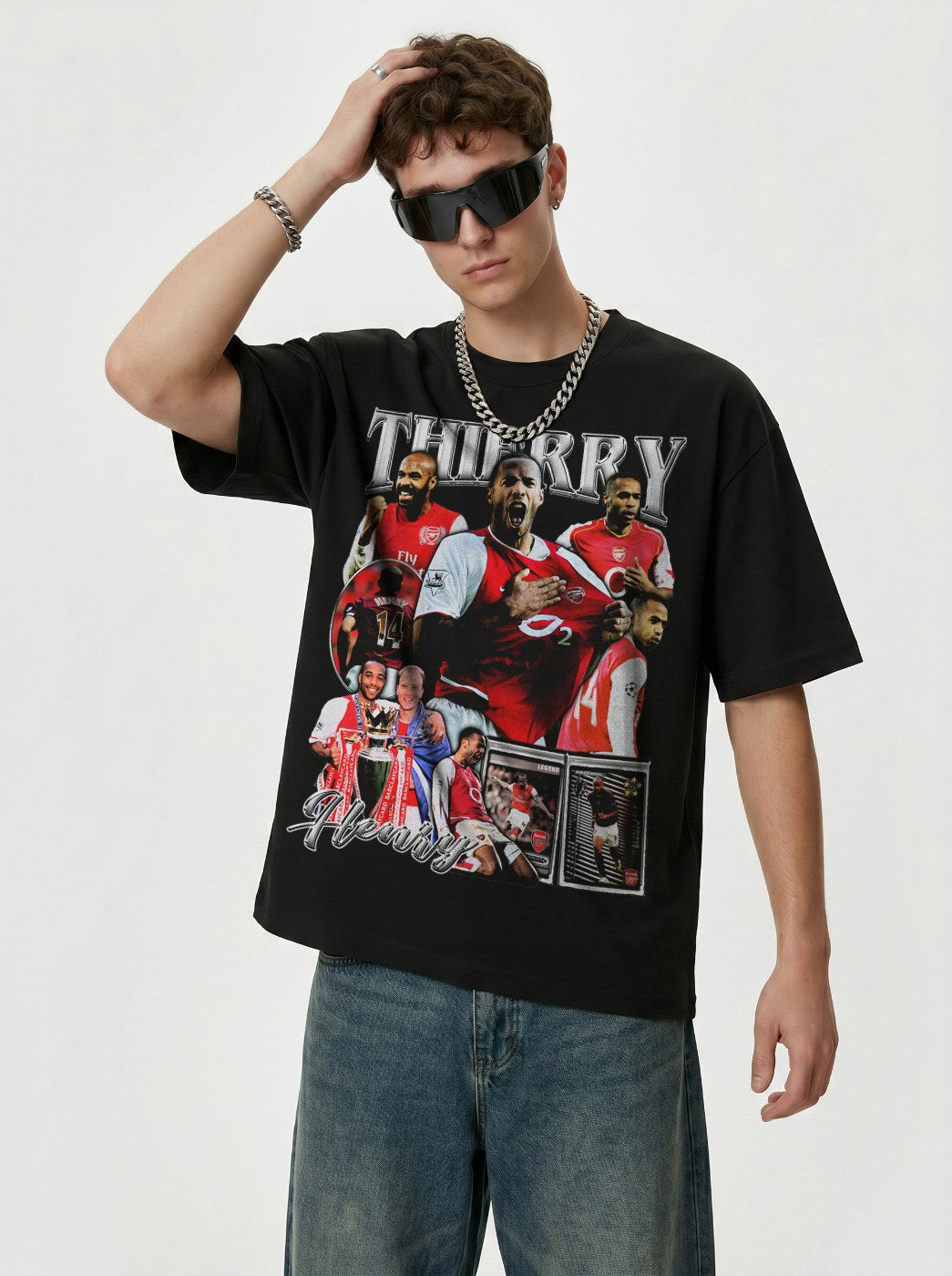 THIERRY HENRY LONG SLEEVE · NIGHT GAME