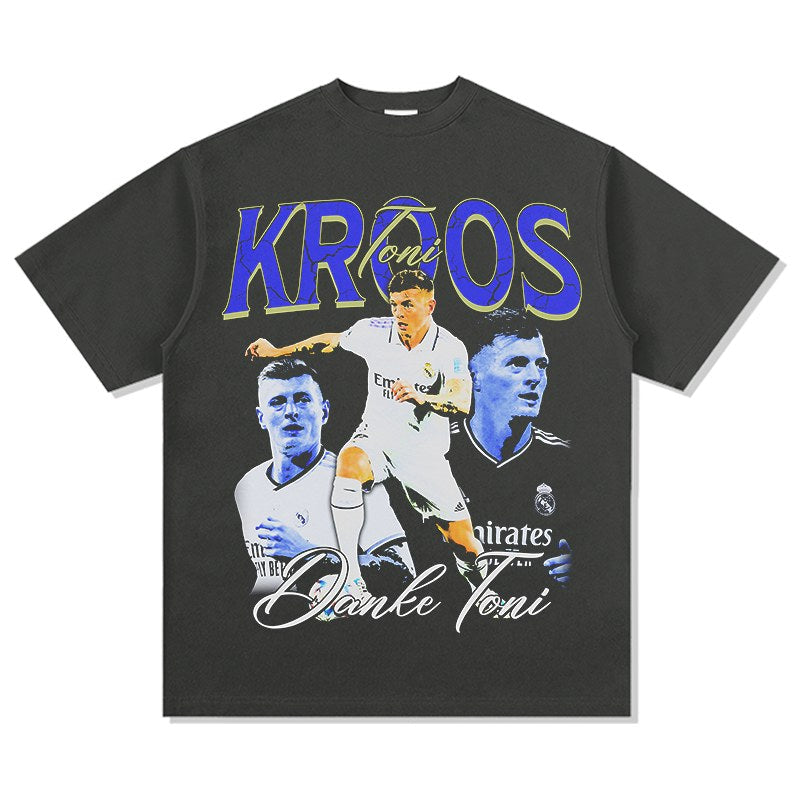 TONI KROOS VINTAGE TEE · GOLDEN BOOT