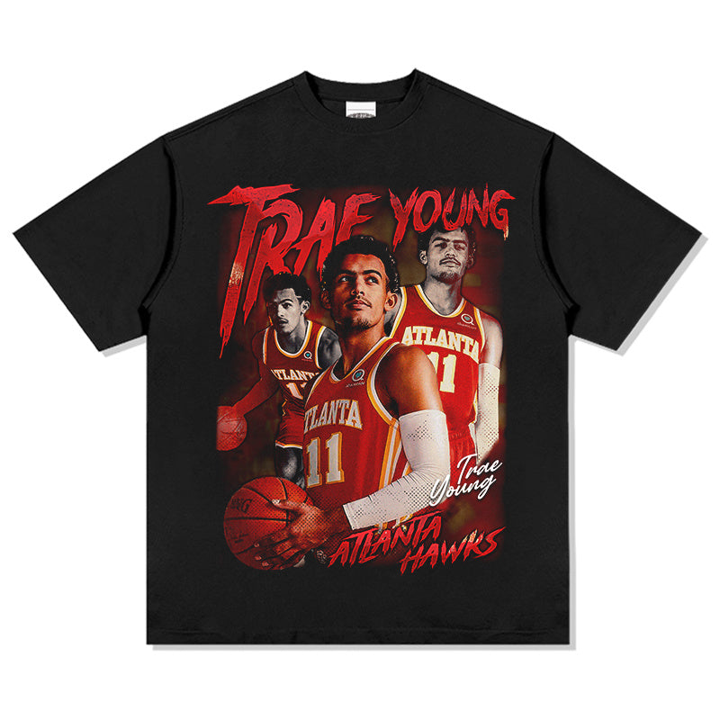 TRAE YOUNG VINTAGE TEE · FADEAWAY