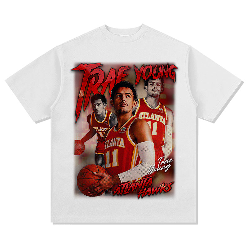 TRAE YOUNG VINTAGE TEE · FADEAWAY