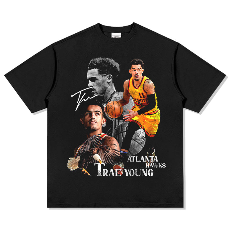 TRAE YOUNG VINTAGE TEE · BUZZER BEATER