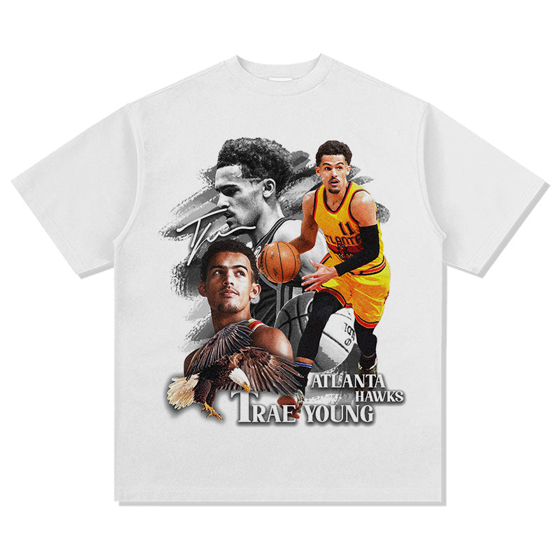 TRAE YOUNG VINTAGE TEE · BUZZER BEATER