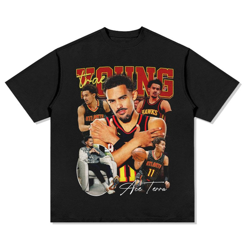 TRAE YOUNG VINTAGE TEE · LEGEND