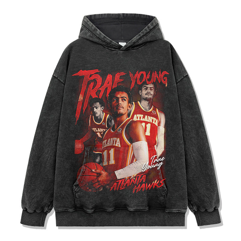 TRAE YOUNG VINTAGE HOODIE · FADEAWAY