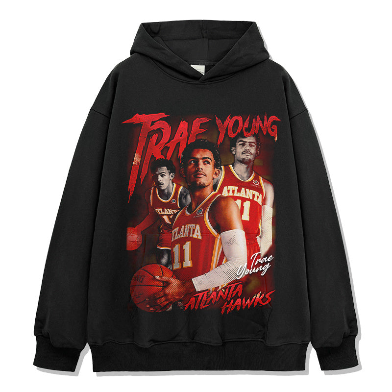 TRAE YOUNG VINTAGE HOODIE · FADEAWAY