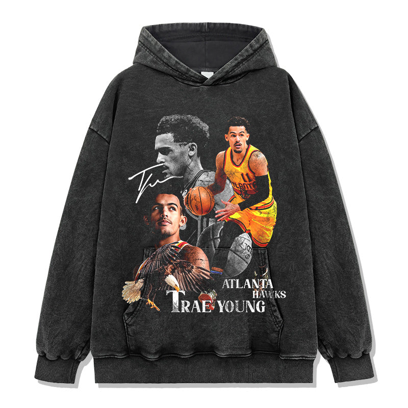 TRAE YOUNG VINTAGE HOODIE · BUZZER BEATER