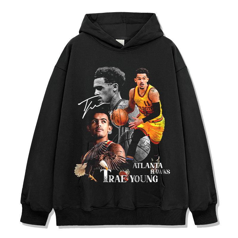 TRAE YOUNG VINTAGE HOODIE · BUZZER BEATER
