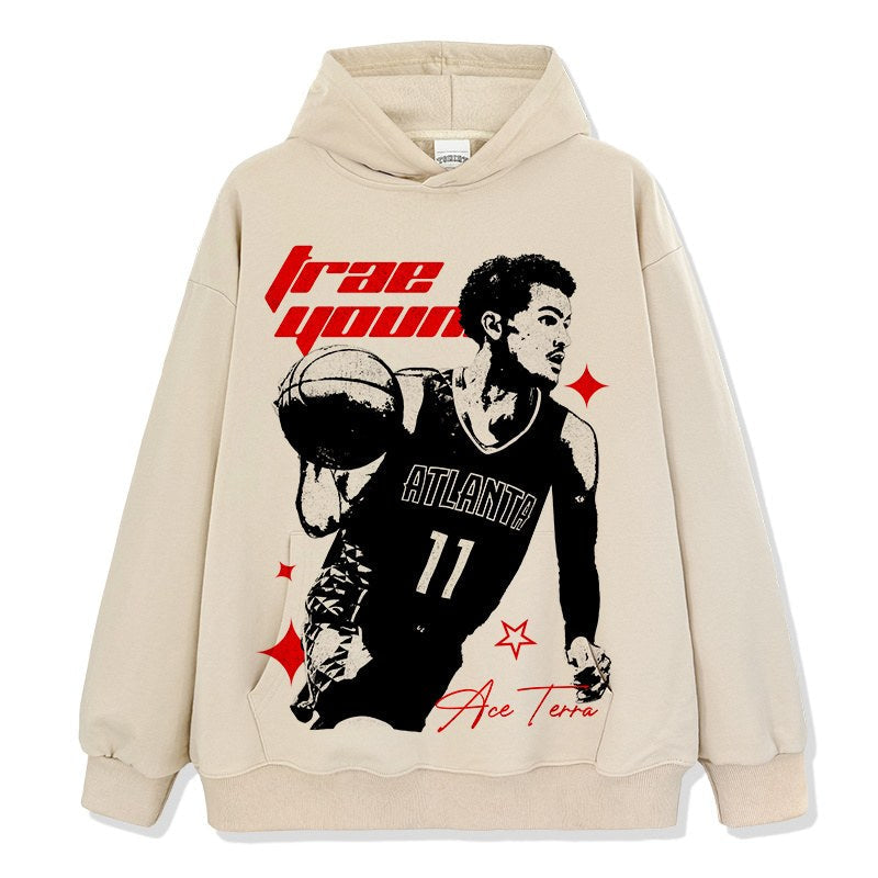 TRAE YOUNG VINTAGE HOODIE · CLUTCH