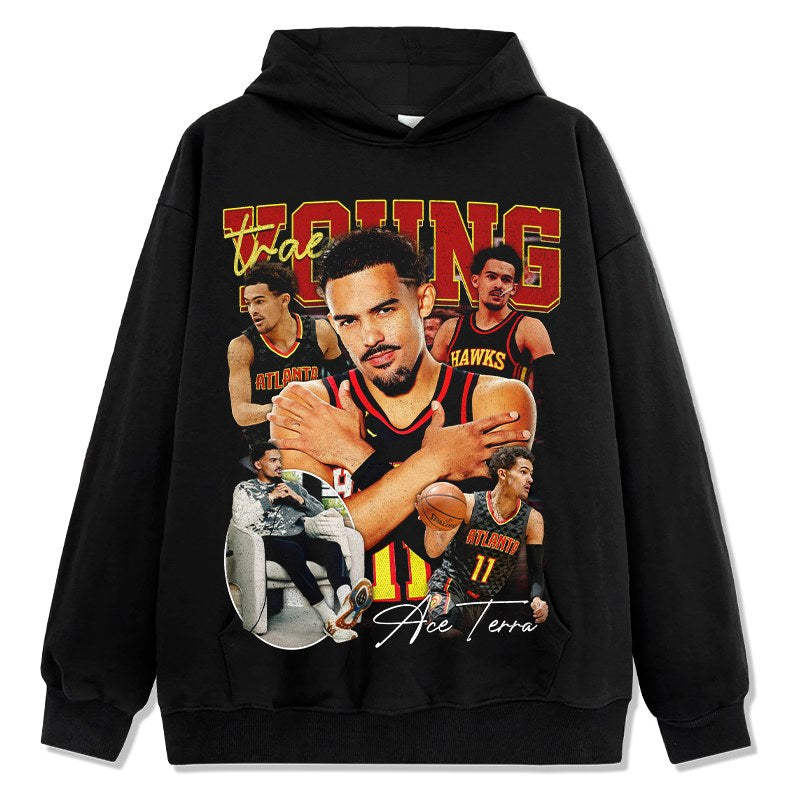 TRAE YOUNG VINTAGE HOODIE · LEGEND