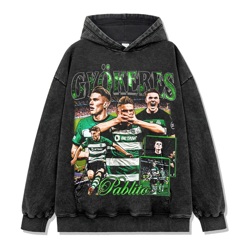 VIKTOR GYÖKERES VINTAGE HOODIE · GOLDEN BOOT