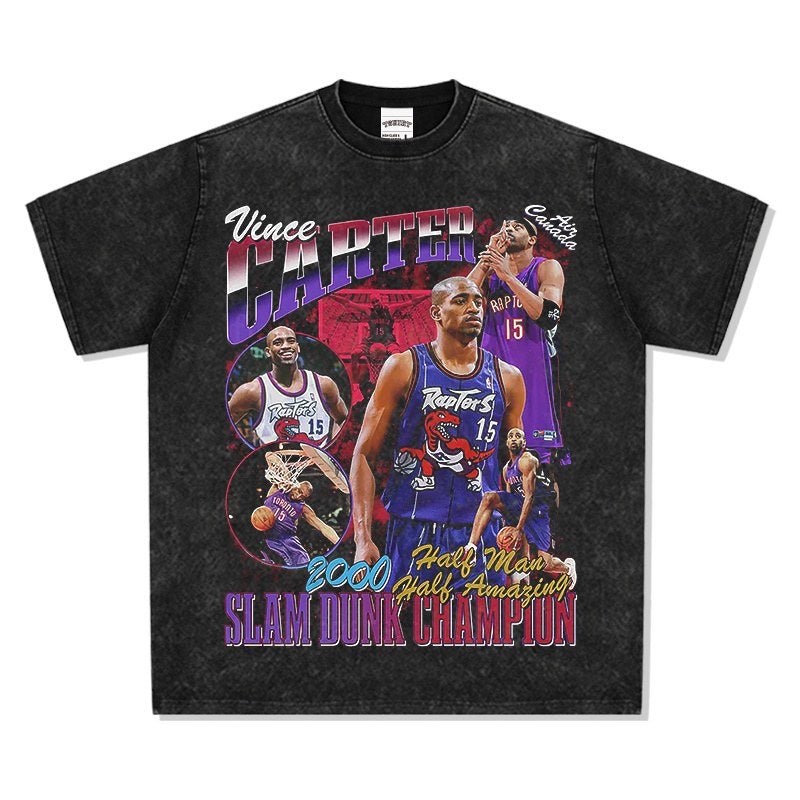 VINCE CARTER VINTAGE TEE · FADEAWAY