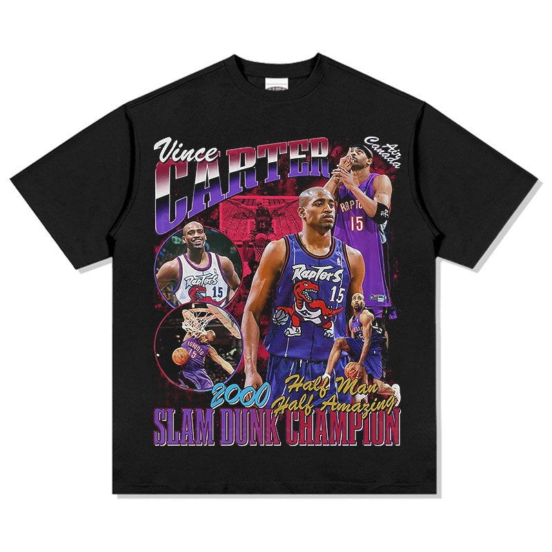 VINCE CARTER VINTAGE TEE · FADEAWAY