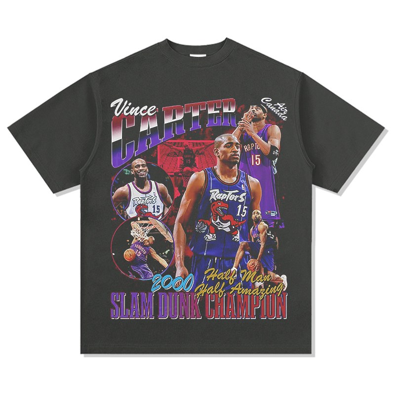 VINCE CARTER VINTAGE TEE · FADEAWAY